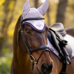 Online - Bonnet pour chevaux Classic lilac Bonnets Pour Chevaux