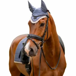 Bonnets Pour Chevaux*LeMieux - Bonnet pour chevaux anti-mouches Loire jay Bleu