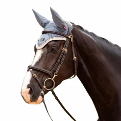 Bonnets Pour Chevaux*LeMieux - Bonnet pour chevaux anti-mouches Loire jay Bleu