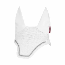 Bonnets Pour Chevaux*LeMieux - Bonnet pour chevaux anti-mouches Crystal Blanc