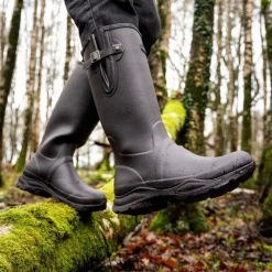 Bottes D'Hiver*LeMieux - Bottes en caoutchouc homme Ultra Stride Noir