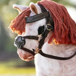 New - Bridon à muserolle croisée pour Toy Pony Grackle Peluches