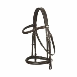 Bridons Poneys|Bridons*LeMieux - Bridon Arika Cavesson / argent Marron