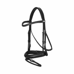 Clearance - Bridon de dressage Arika / argent Bridons Poneys|Bridons