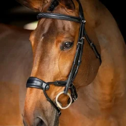 Bridons Poneys|Bridons*LeMieux - Bridon muserolle anatomique Kudos Noir