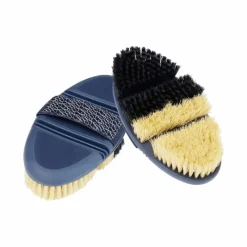 Bouchons*LeMieux - Brosse dur Flexi Half & Half Marine
