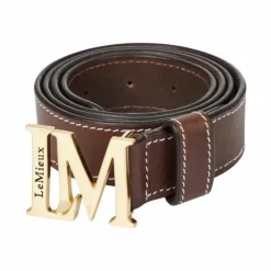 Ceintures*LeMieux - Ceinture unisexe Monogram Marron