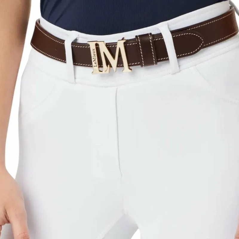 Ceintures*LeMieux - Ceinture unisexe Monogram Marron