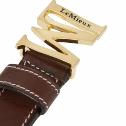 Ceintures*LeMieux - Ceinture unisexe Monogram Marron