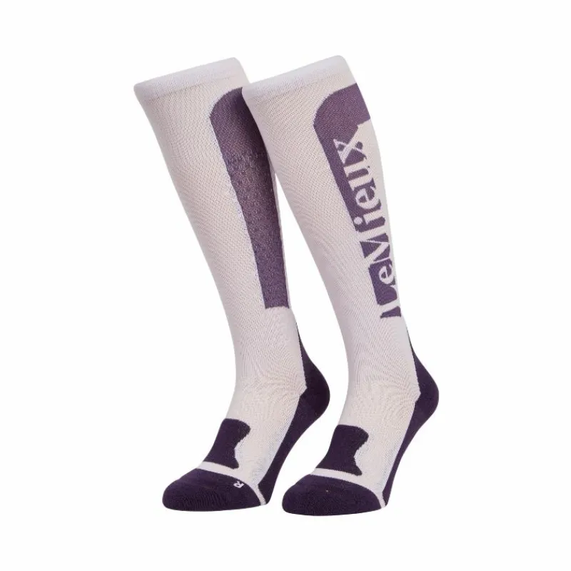 Chaussettes D'Équitation*LeMieux - Chaussettes d'équitation en silicone lilac Violet
