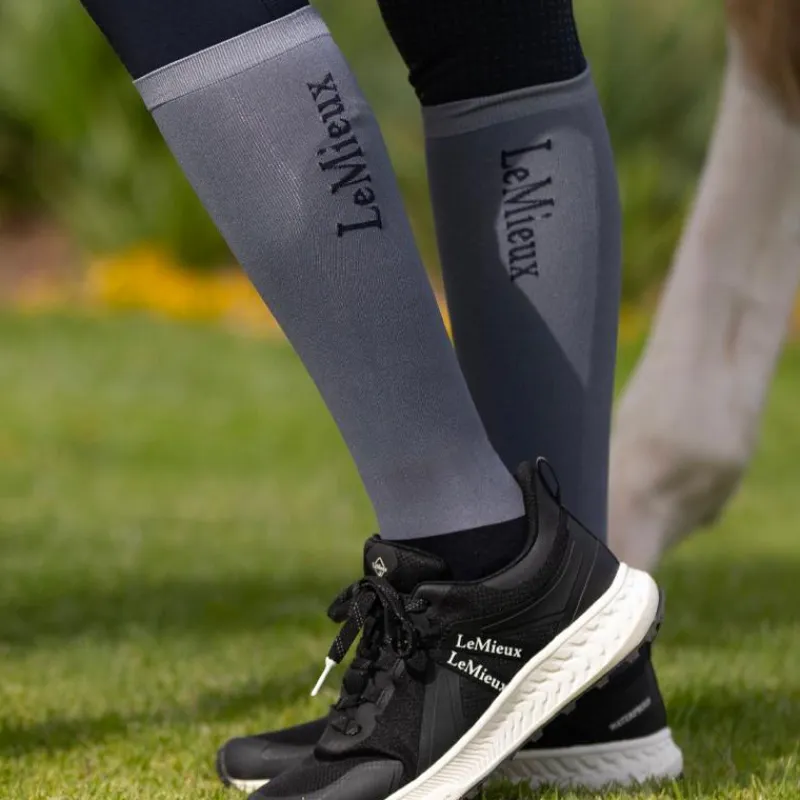 Clearance - Chaussettes d'équitation unisexe Competition jay (x2) Chaussettes D'Équitation