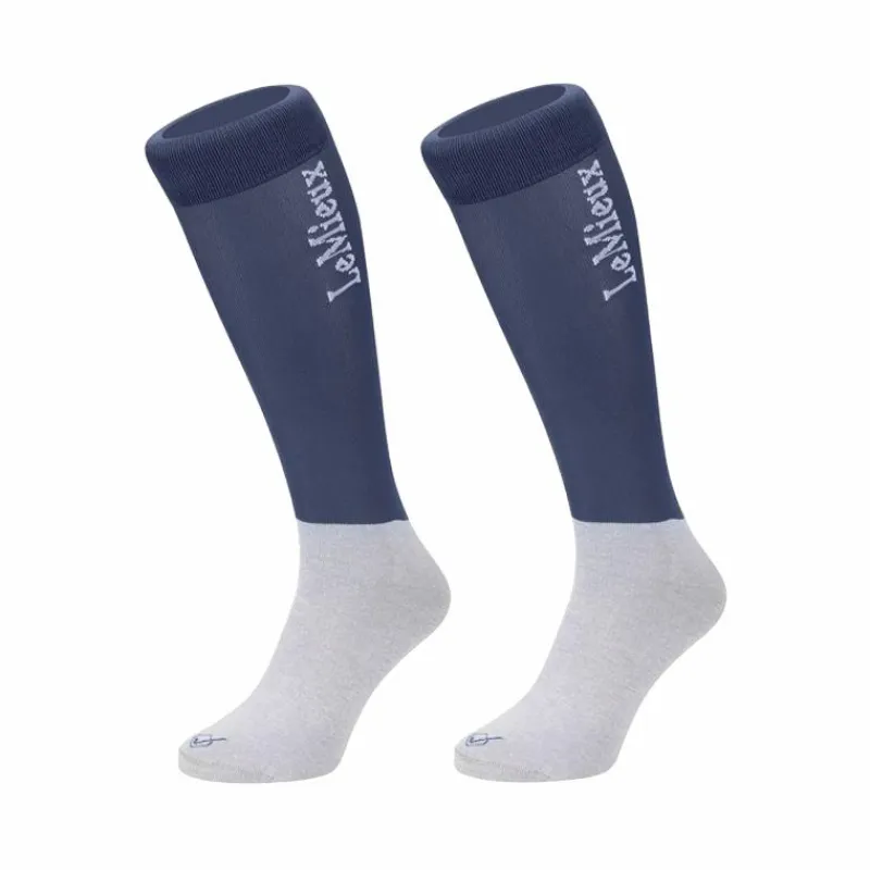Clearance - Chaussettes d'équitation Ice Blue (x2) Chaussettes D'Équitation