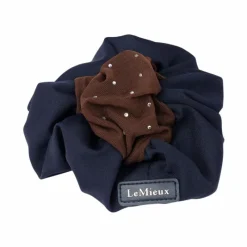 Outlet - Chouchou Hair Net avec crystal / brun Bijoux/ Montres/ Lunettes