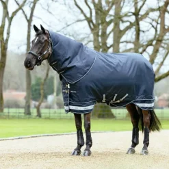 Couvertures Poneys|Couvertures Et Chemises*LeMieux - Couverture Arika Storm-Tek 50g Marine