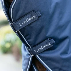 Couvertures Poneys|Couvertures Et Chemises*LeMieux - Couverture Arika Storm-Tek 50g Marine