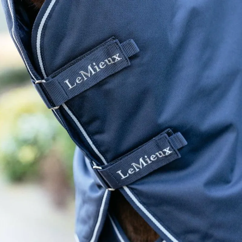 Couvertures Poneys|Couvertures Et Chemises*LeMieux - Couverture Arika Storm-Tek 50g Marine