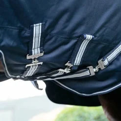 Couvertures Poneys|Couvertures Et Chemises*LeMieux - Couverture Arika Storm-Tek 50g Marine