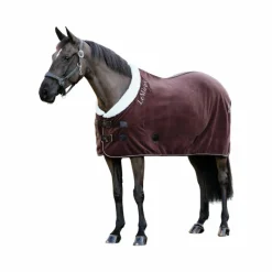 Couvertures Poneys|Couvertures Et Chemises*LeMieux - Couverture polaire Luxe damson Bordeaux