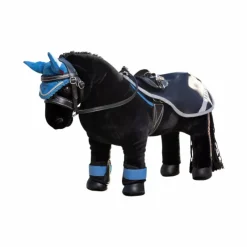 Peluches*LeMieux - Couvre-reins pour Toy Pony / gris Marine