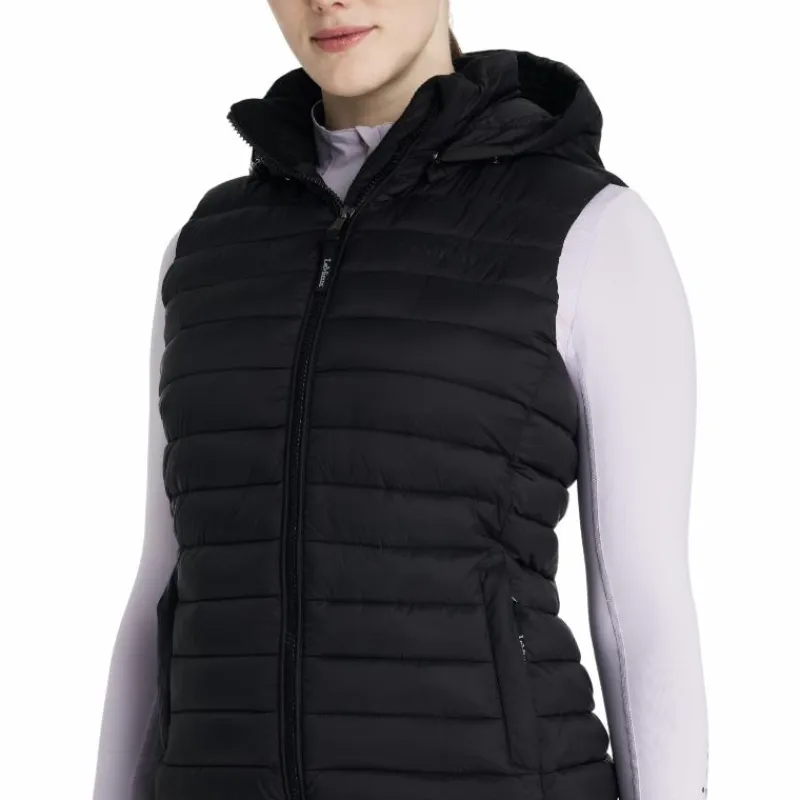 Sale - Doudoune sans manches à capuche femme Rose Blousons Et Manteaux