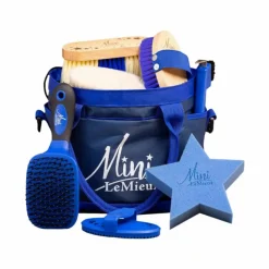 Sacs Et Malles De Pansage*LeMieux - Ensemble de pansage Mini Benetton Blue Bleu