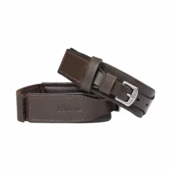 Chaussettes D'Équitation*LeMieux - Fixe-chaussettes en cuir Marron