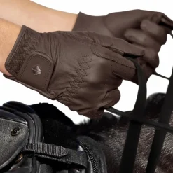 Gants D'Équitation*LeMieux - Gants d'équitation Classic Leather Marron