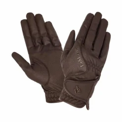 Gants D'Équitation*LeMieux - Gants d'équitation ultra-fins Close Contact Marron