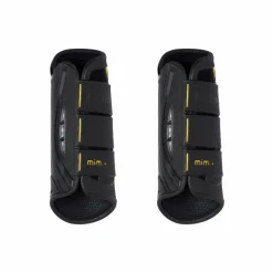 Guêtres Fermées*LeMieux - Guêtres de cross MimSafe postérieurs / jaune Noir