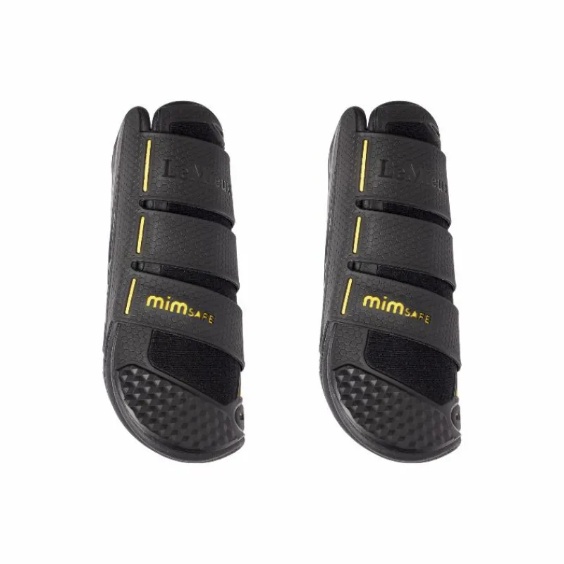 Online - Guêtres de cross MimSafe antérieurs / jaune Guêtres Fermées