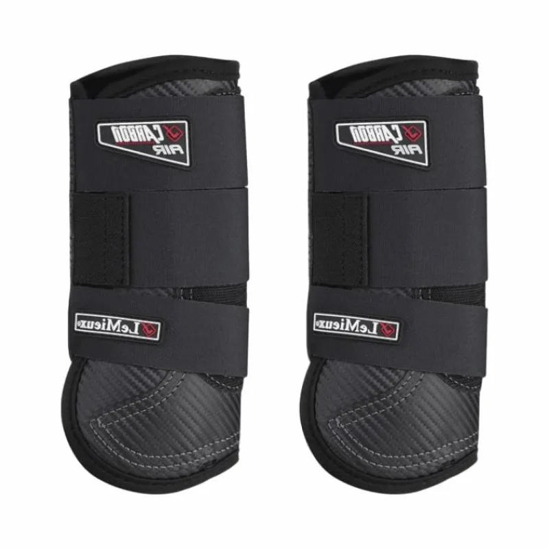 Guêtres Fermées*LeMieux - Guêtres de cross Carbon Air x2 Noir