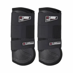 Guêtres Fermées*LeMieux - Guêtres de cross Carbon Air x2 Noir