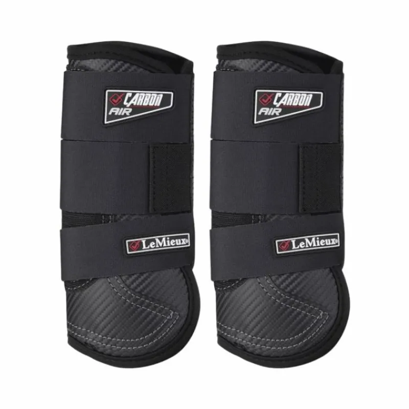 Guêtres Fermées*LeMieux - Guêtres de cross Carbon Air x2 Noir