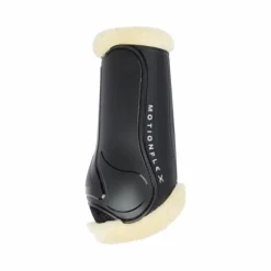 Discount - Guêtres de dressage Motionflex avec fourrure / naturel Guêtres Fermées