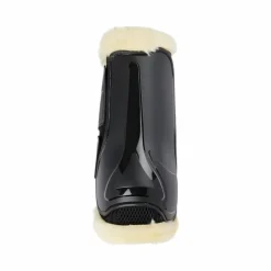 Discount - Guêtres de dressage Motionflex avec fourrure / naturel Guêtres Fermées