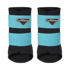 Guêtres Fermées*LeMieux - Guêtres fermées Grafter Azur x2 Noir