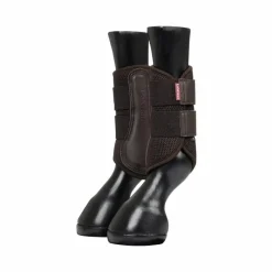 Guêtres Fermées*LeMieux - Guêtres fermées souples Mesh Marron