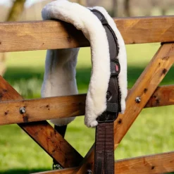 Outlet - Housse de sangle de saut d’obstacle Anatomic en laine mérinos+ naturel Fourreaux De Sangle