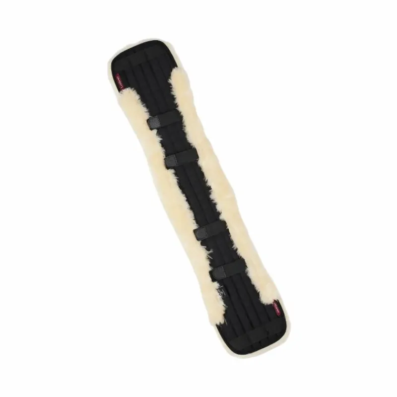 Fourreaux De Sangle*LeMieux - Housse de sangle de dressage Simuwool naturel Beige