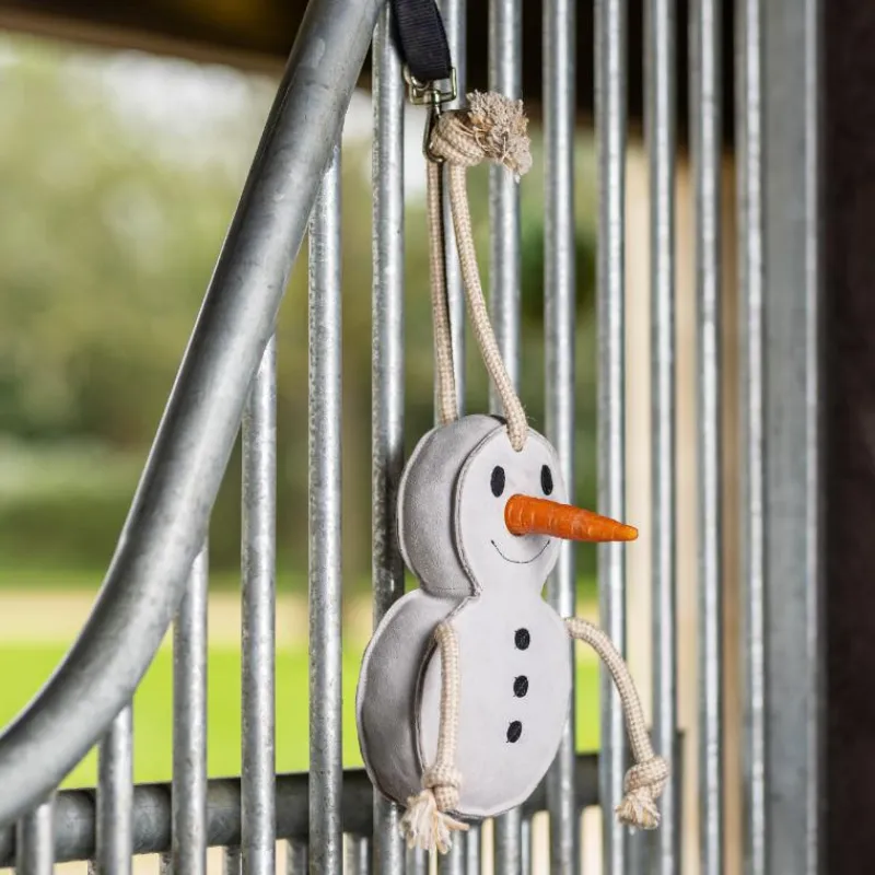 Jouets Pour Chevaux*LeMieux - Jouet pour chevaux Bonhomme de Neige Blanc
