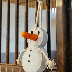 Jouets Pour Chevaux*LeMieux - Jouet pour chevaux Bonhomme de Neige Blanc