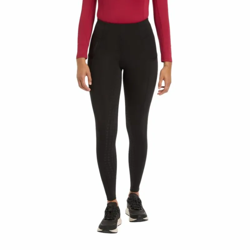 Leggings D'Équitation*LeMieux - Legging d'équitation femme Pull-on Naomi Full Grip Noir