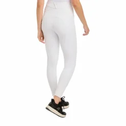 Leggings D'Équitation*LeMieux - Legging d'équitation femme Demi Full Grip Blanc