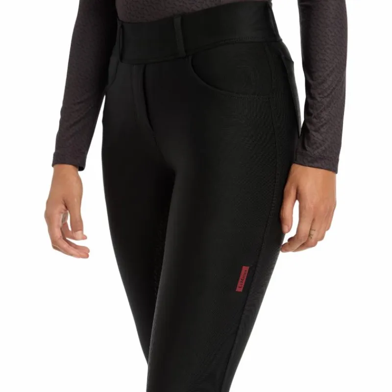 Leggings D'Équitation*LeMieux - Legging d'équitation femme Demi Full Grip Noir