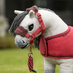 - Licol et longe Vogue pour peluche Toy Pony cranberry Peluches