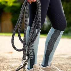 Licols Poneys|Longes Classiques*LeMieux - Longe d'entraînement marine/ Gris