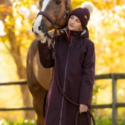 Discount - Manteau d'équitation femme All Elements damson Blousons Et Manteaux