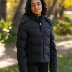 Blousons Et Manteaux*LeMieux - Manteau d’équitation imperméable enfant Young Rider Daisy Noir