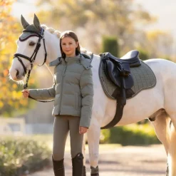 New - Manteau d’équitation imperméable enfant Young Rider Daisy rosemary Enfant Blousons Et Manteaux