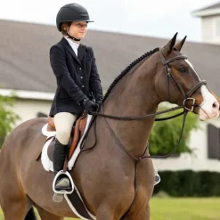 Best - Martingale fixe Hunter havane/ argent Enrênements Poneys|Martingales